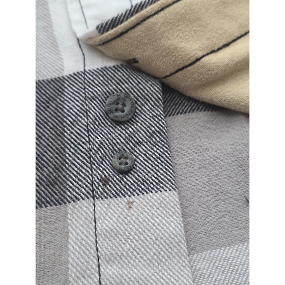 Woolrich Shirt Mens XL Plaid Twill Flannel Button Up Collared Outdoors Pocket - Picture 6 of 7